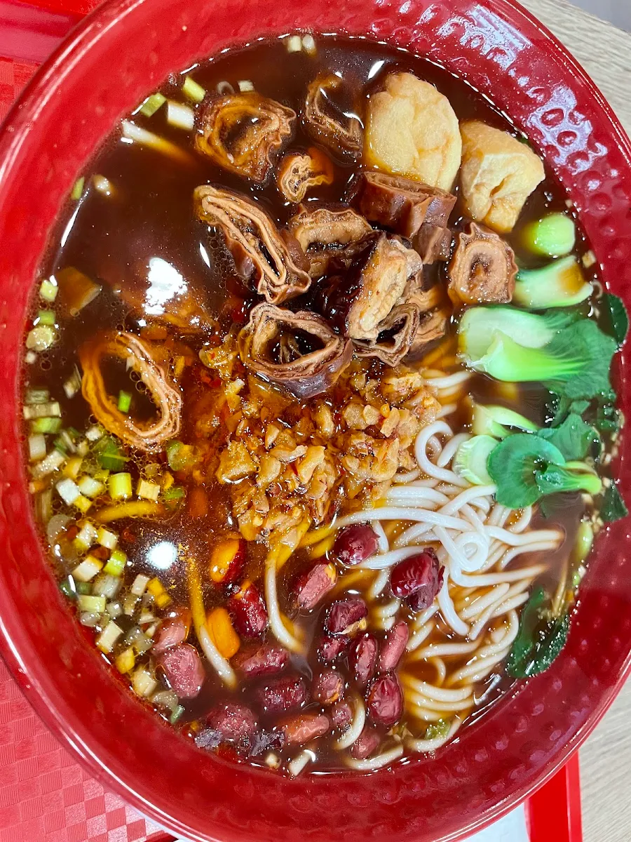 pork-red noodle soup 猪血汤粉, Slurp Noodle 嗦粉